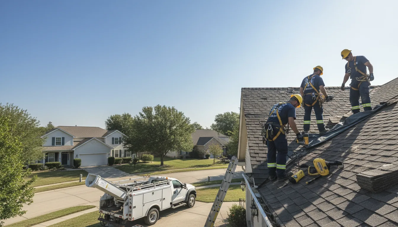 Emergency Roof Repair in Johnston City, IL near me